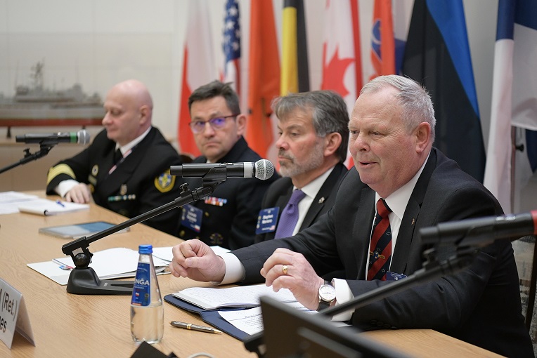 U.S. and top European navy leaders tackled a range of important issues – such as joint combined interoperability and the evolution of warfare – at the U.S. Naval War College Regional Alumni Symposium, hosted by the Polish Navy in Gdynia, Poland, from March 29-April 1.